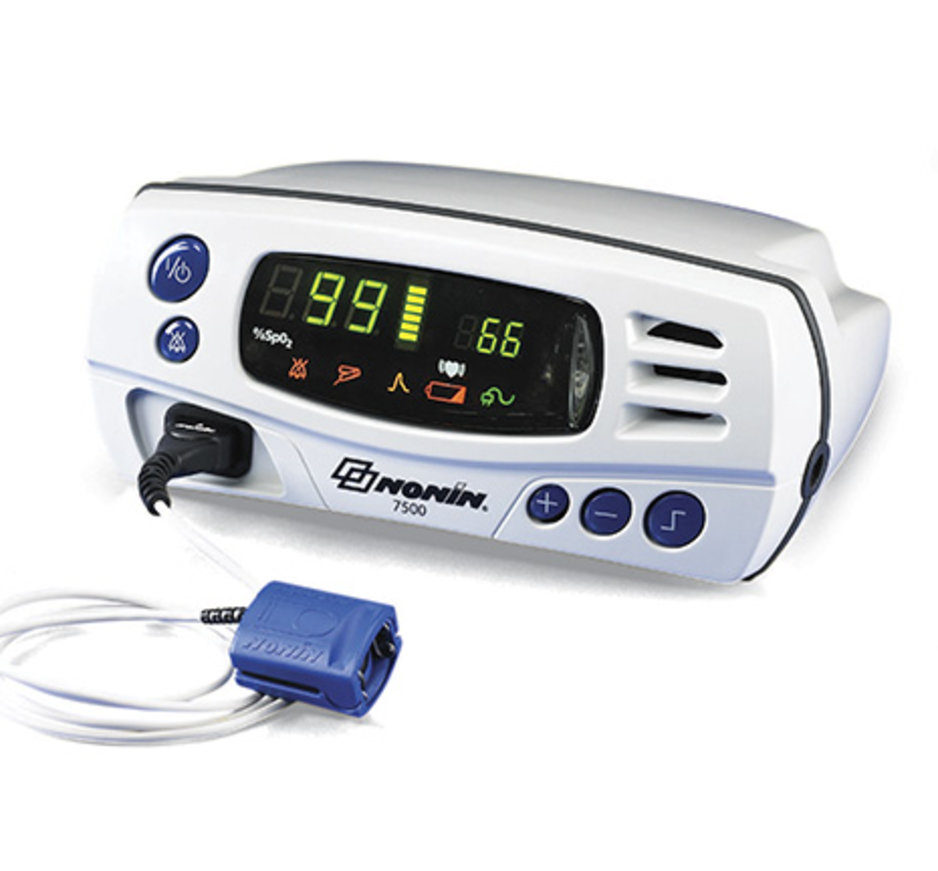 Nonin 7500, Oximeter, Oxygen therapy, 血氧機, 血氧