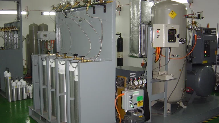 Celki's oxygen plant