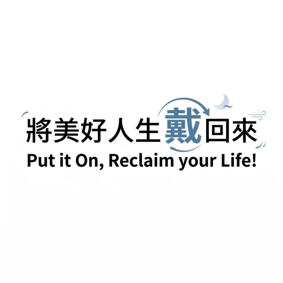 Put it On, Reclaim you Life